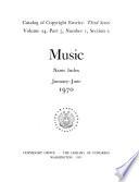 Catalog of Copyright Entries