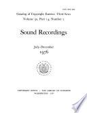 Catalog of Copyright Entries, Third Series