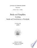 Catalog of Copyright Entries. Third Series