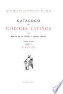 ... Catálogo de códices latinos