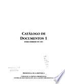Catálogo de documentos