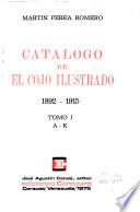 Catálogo de El Cojo ilustrado, 1892-1915