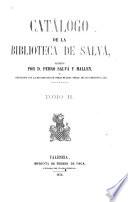 Catálogo de la biblioteca de Salvá