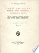 CATALOGO DE LA COLECCION “PELLICER” ANTES DENOMINADA “GRANDEZAS DE ESPANA”