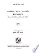 Catálogo de la Colección Lafragua de la Biblioteca Nacional de México, 1854-1875: 1869-1875
