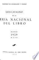 Catálogo de la Feria Nacional del Libro