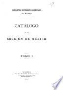 Catálogo de la Sección de México