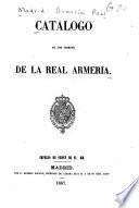 Catalogo de los objetos de la Real Armeria