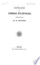 Catálogo de obras Filipinas que ofrece en venta W.E. Retana
