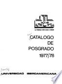 Catálogo de posgrado - Universidad Iberoamericana