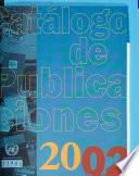 Catálogo de publicaciones de CEPAL, ILPES, CELADE
