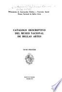 Catalogo descriptivo del Museo Nacional de Bellas Artes