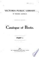 Catalogue of Books