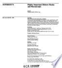 Catalogues of Sales