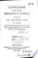 Catecismo de los padres Ripalda y Astete