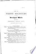 Catholic Registers of the City of Worcester