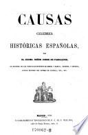 Causas celebres historicas Espanolas