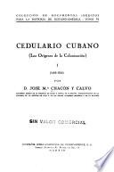 Cedulario cubano