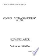 Censo de la población de España de 1981