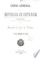 Censo general de la República de Costa Rica