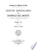 Centón epistolario de Domingo del Monte
