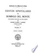 Centón epistolario de Domingo del Monte