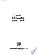CEPAL, bibliografía 1948-1988