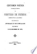 Certámen poético