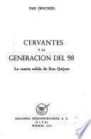 Cervantes y la generación del 98