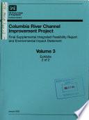 Channel Improvements, Columbia and Lower Willamette River Federal Navigation Channel, (OR,WA)