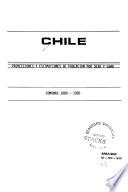 Chile, proyecciones y estimaciones de población, por sexo y edad: Area Sur, VI-VII-VIII