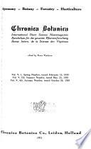 Chronica Botanica