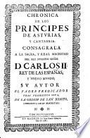 Chronica de los Principes de Asturias, y Cantabria