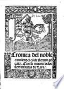 Chronica del noble Cav. ... Fern. Gonzales