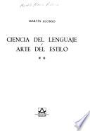 Ciencia del lenguaje y arte del estilo