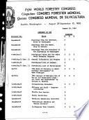 Cinquième Congrès Forestier Mondial
