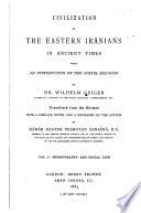 Civilization of the Eastern Iranians in Ancient Times