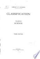 Classification. Class Q: Science