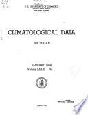 Climatological Data. Michigan