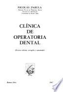 Clínica de operatoria dental