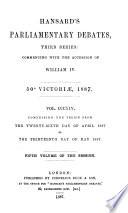 Cobbett's Parliamentary Debates