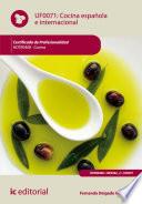 Cocina española e internacional. HOTR0408