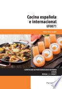 Cocina española e internacional