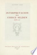 Codex Selden 3135 (A. 2)--Interpretación del Códice Selden 3135 (A. 2)