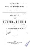 Código civil de la Republica de Chile
