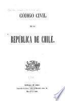 Código civil de la República de Chile