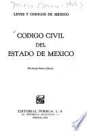 Código civil del Estado de México