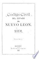 Código civil del Estado de Nuevo Leon, 1891