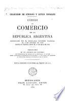 Código de comercio de la República argentina sancionado por el honorable Congreso nacional el 5 de octubre de 1889