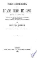 Codigo de extranjeria de los Estados unidos mexicanos